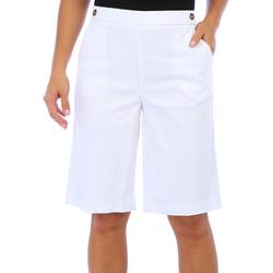 Womens Solid Skimmer Shorts