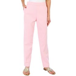 Counterparts Womens 30 in. Solid Straight Leg Pocket  Pants