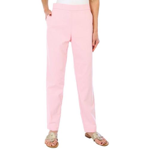Counterparts Womens 30 in. Solid Straight Leg Pocket