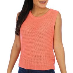 Blue Sol Womens Solid Knit Sweater Vest