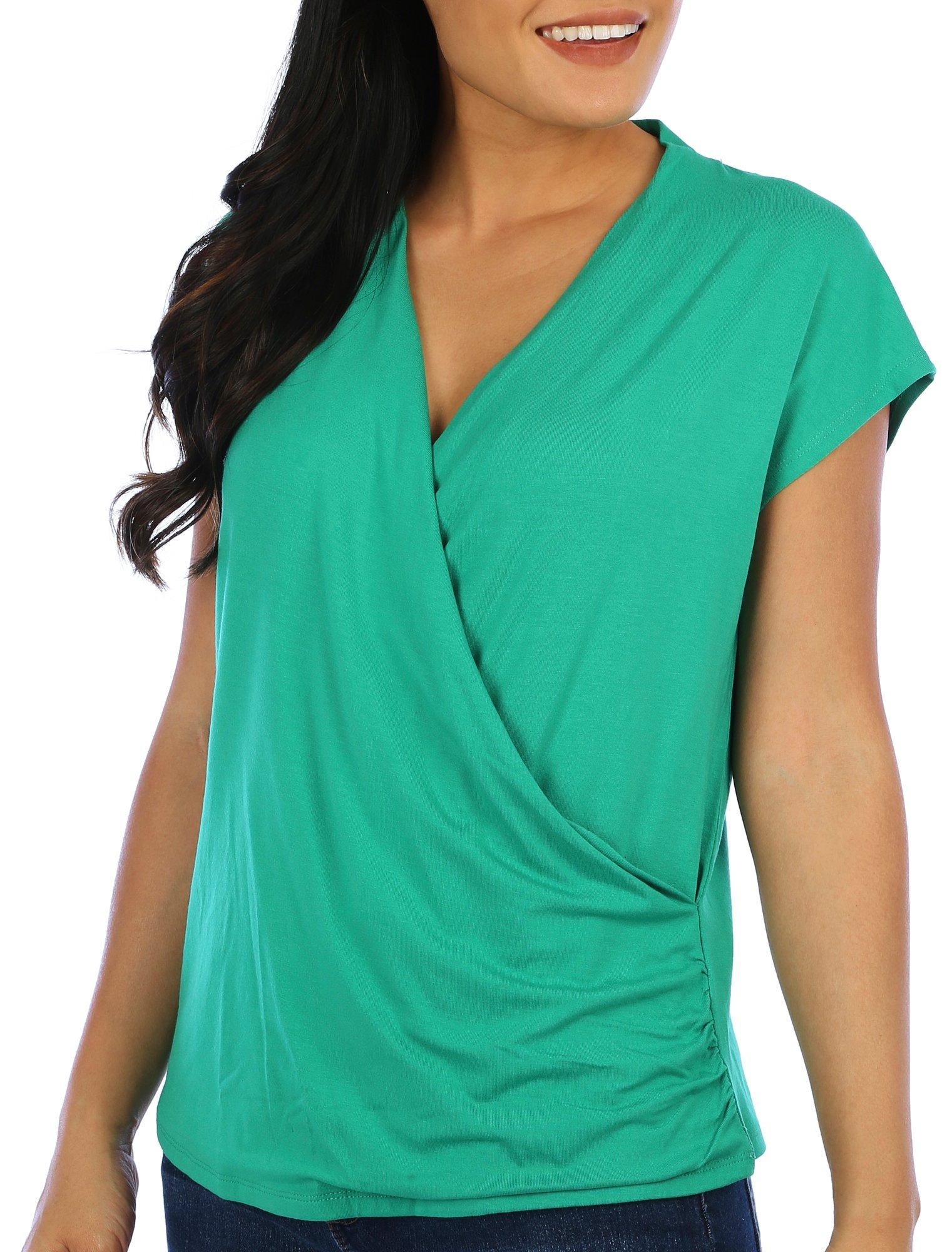 Reel Legends Womens Islamorada Print Sleeveless Top - Green Multi - Medium
