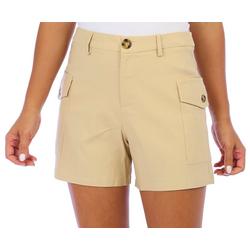 Womens Cargo Pocket Shorts