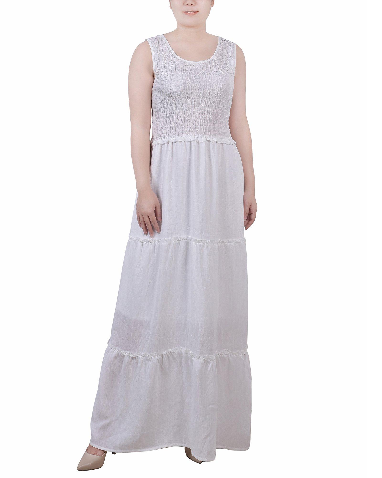 NY Collection Womens Missy Sleeveless Maxi Dress