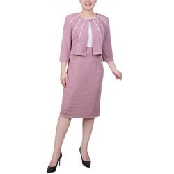 NY Collection Womens 2 Piece Dress Set