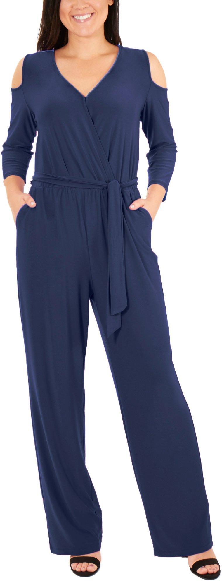 womens cold shoulder jumpsuit
