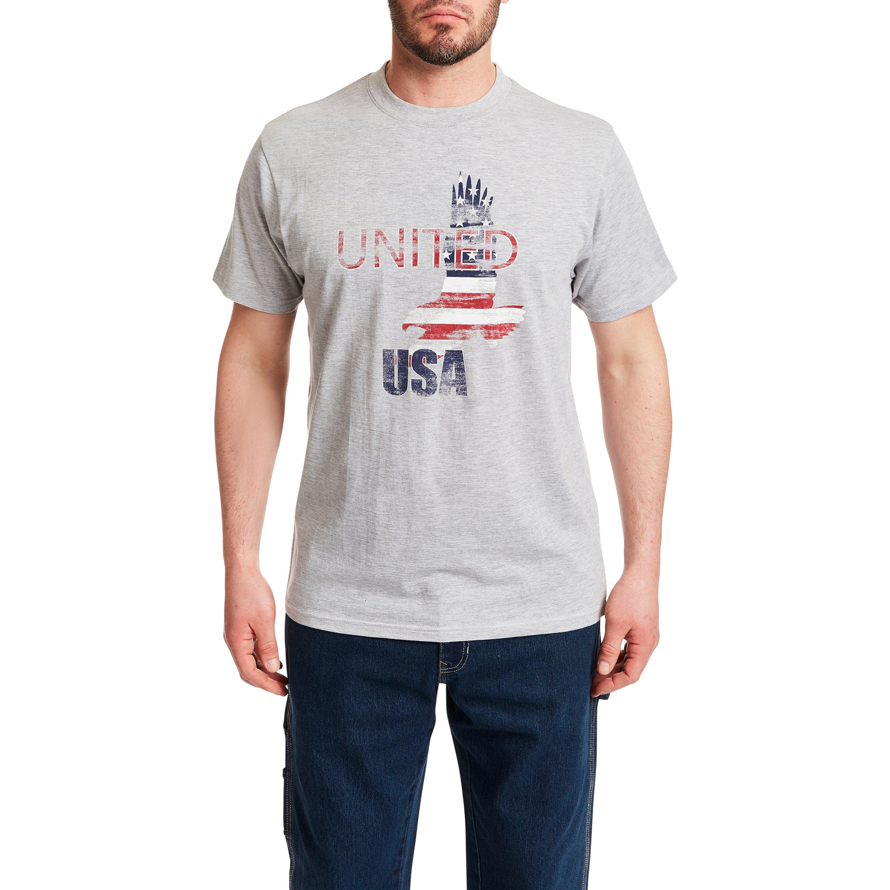 Smith's Workwear United USA Short Sleeve Crew Neck Tee