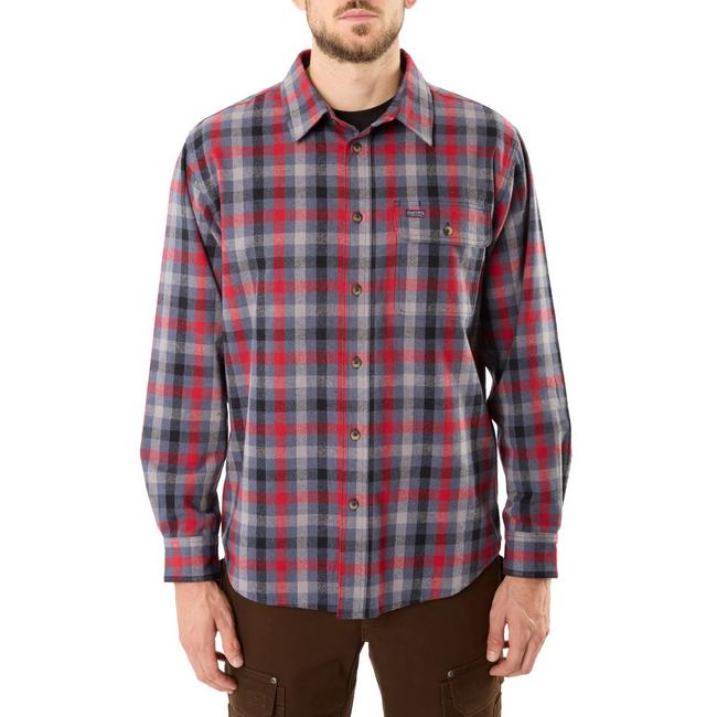 Rsq Traditional Oversized Flannel - Red - X-Small