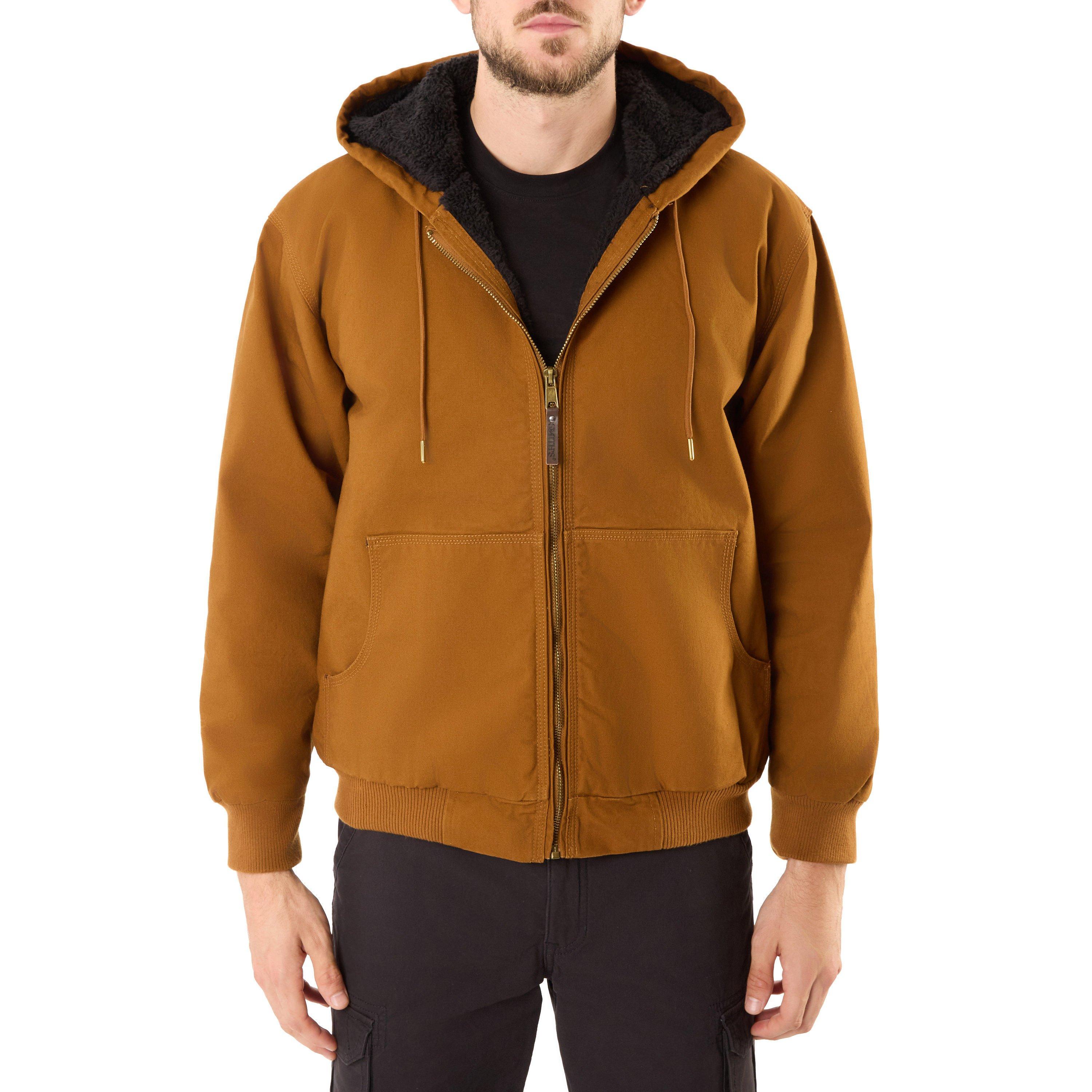 Buy Sherpa Lined Hooded Canvas Jacket Men's Outerwear from Brooklyn Cloth.  Find Brooklyn Cloth fashion & more at