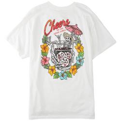 Mens Tropical Cheer To Good Times Short Sleeve Tee