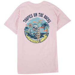 Retrofit Mens Tropics on the Rocks Short Sleeve T-Shirt