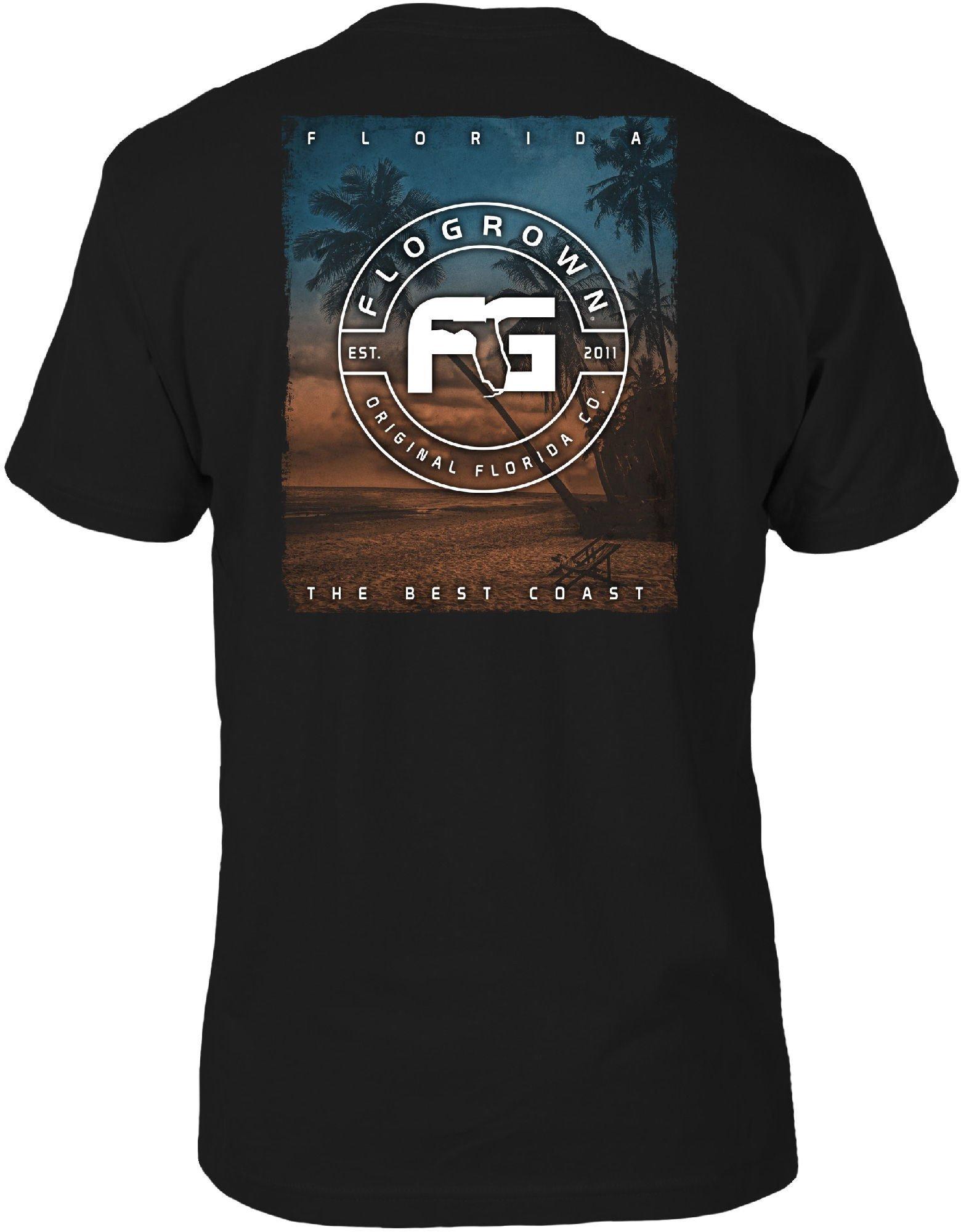FloGrown Mens Best Coast T-Shirt