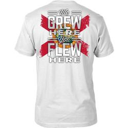 Mens We Grew Here You Flew Here Graphic T-Shirt