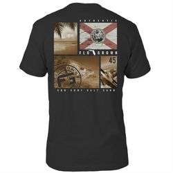 FloGrown Mens Multiplane Screenprint T-Shirt