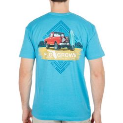 FloGrown Mens Vintage Truck Short Sleeve T-Shirt