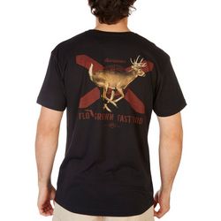 FloGrown Mens Deer Fast Food  Short Sleeve T-Shirt