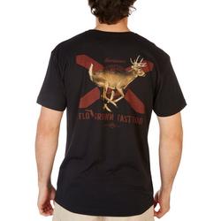 Mens Deer Fast Food  Short Sleeve T-Shirt