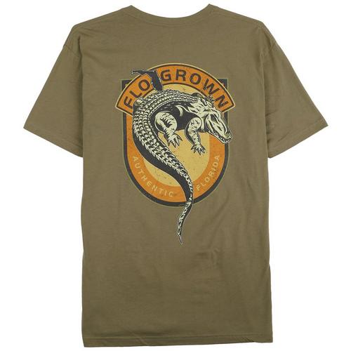 FloGrown Mens Gator Club Graphic T-Shirt