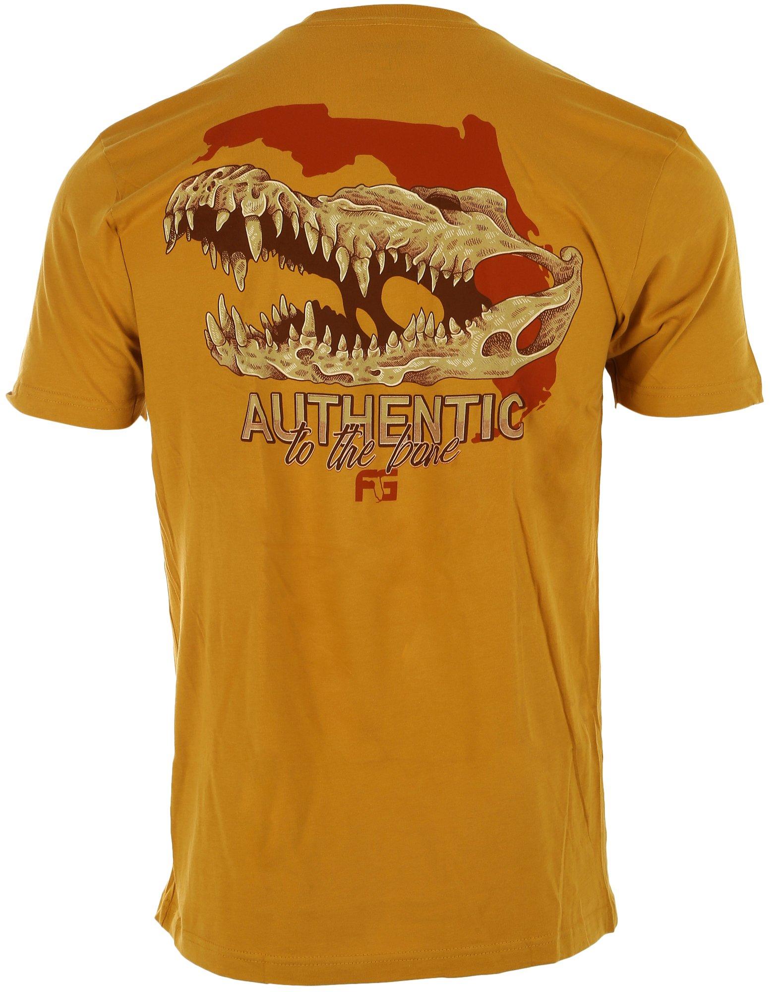 FloGrown Mens Bone Gator T-Shirt