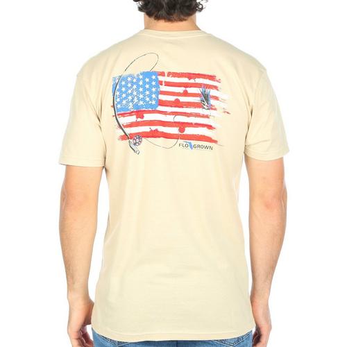 FloGrown Mens American Reel Short Sleeve T-Shirt