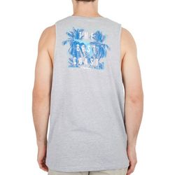 FloGrown Mens Solid The Best Coast Muscle Tank Top
