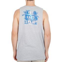 Mens Solid The Best Coast Muscle Tank Top