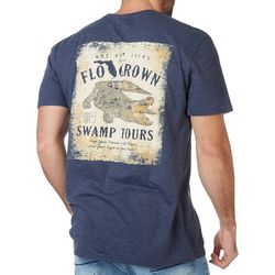 FloGrown Mens Swamp Tour Graphic T-Shirt