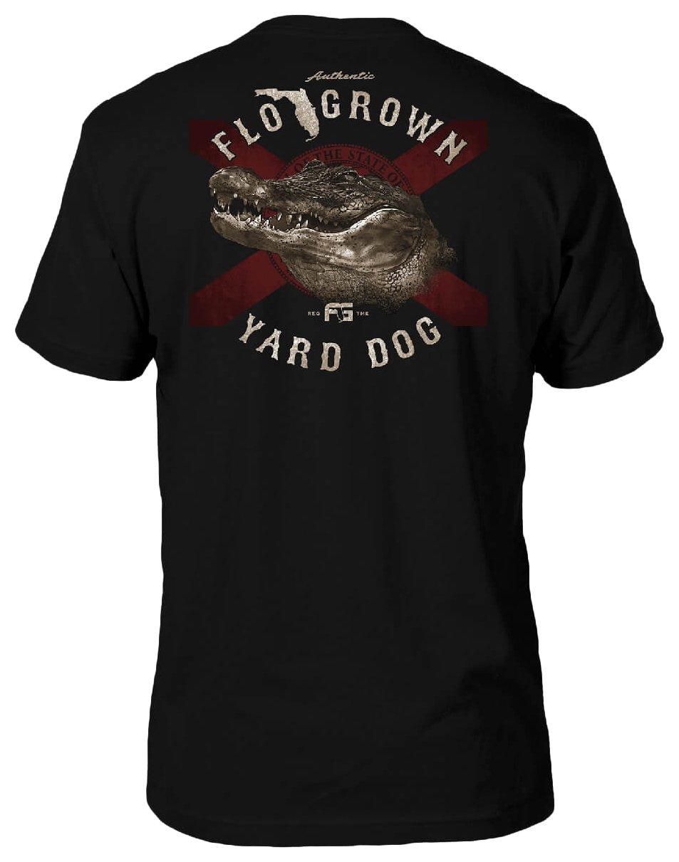 FloGrown Mens Yard Dog Graphic T-Shirt