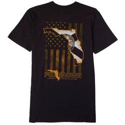 Mens Authentic US Camo Americana Flag T-Shirt