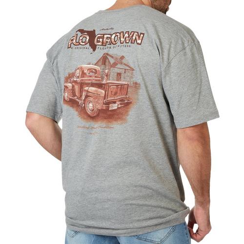 FloGrown Mens Old Homestead Graphic T-Shirt