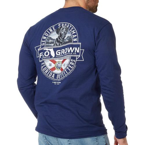 FloGrown Mens Old Time Out Long Sleeve Graphic