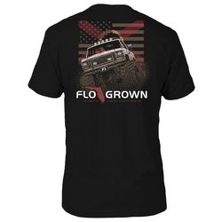 FloGrown Mens Mudding Outfitters Graphic T-Shirt