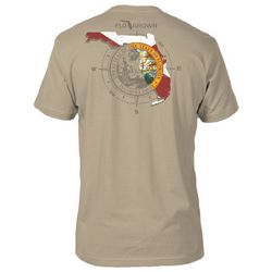 FloGrown Mens State Compass T-Shirt