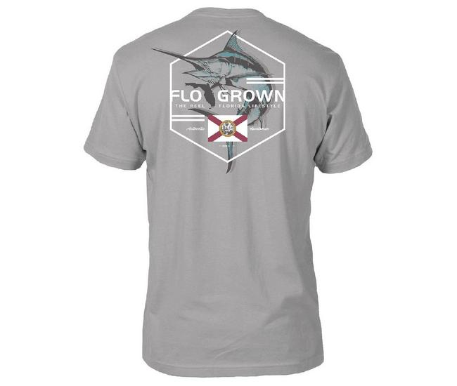 FloGrown Mens Marlin Crest T-Shirt