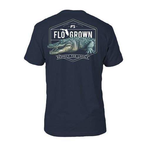 FloGrown Mens Local Gators Graphic T-Shirt