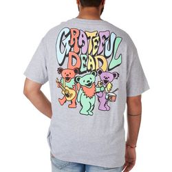 Grateful Dead Mens Characters Screen Graphic T-Shirt