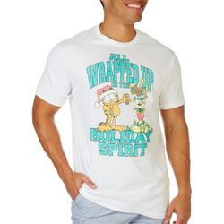 Garfield Mens All Wrapped Up Short Sleeve T-Shirt