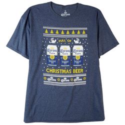 Corona Mens Christmas Beer T-Shirt