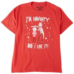 Ripple Junction Mens Rick & Morty Naughty Christmas T-Shirt