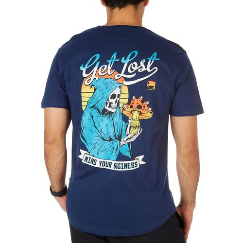 Dikotomy Mens Get Lost Graphic T-Shirt