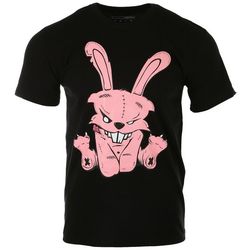 BROOKLYN VERTICAL Mens Scary Bunny Short Sleeve T-Shirt
