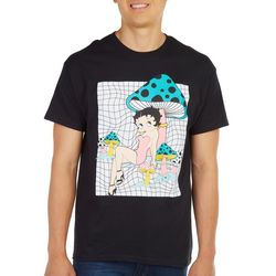 BROOKLYN VERTICAL Mens Betty Boop Short Sleeve T-Shirt