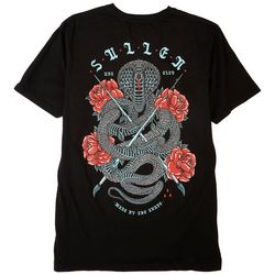 Sullen Art Company Mens Snake and Rose T-Shirt