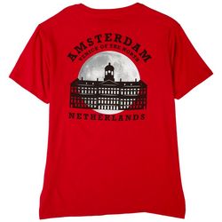 Visitor Mens Amsterdam Graphic T-Shirt