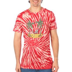 WXYZ Mens Tropical Skeleton Short Sleeve T-Shirt