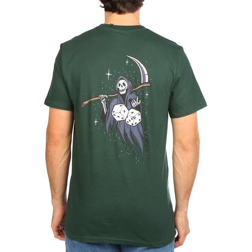 Mens Reaper Dice Short Sleeve T-Shirt