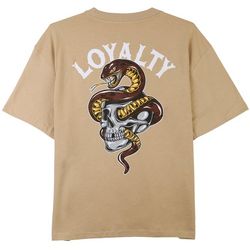 TACO TUESDAY Mens Loyalty Skull Short Sleeve T-Shirt