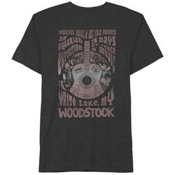 Woodstock Mens Heathered Graphic T-Shirt