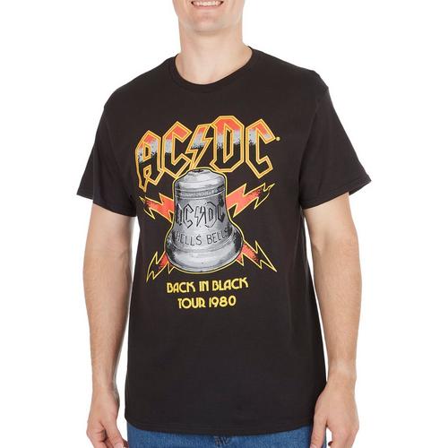 AC/DC Mens Back In Black Short Sleeve T-Shirt