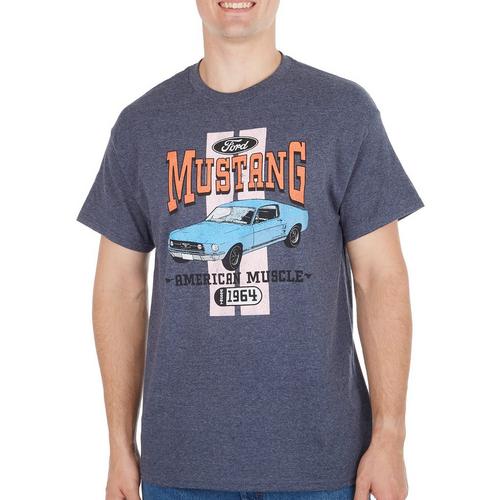 Ford Mens Mustang American Muscle Short Sleeve T-Shirt
