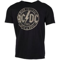 AC/DC Mens Graphic High Voltage Short Sleeve T-Shirt